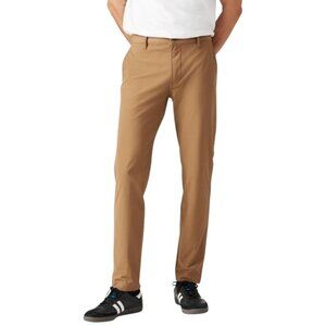 Levi's XX Chino Standard Tech Men's Pants 34x34 Performance Stretch Brown UPF50+